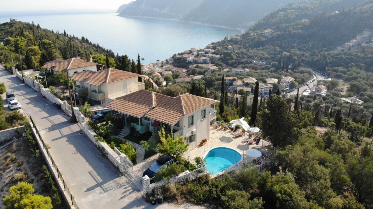 Vila Deep Blue-Apartment Selana Sea View Áyios Nikítas Dış mekan fotoğraf