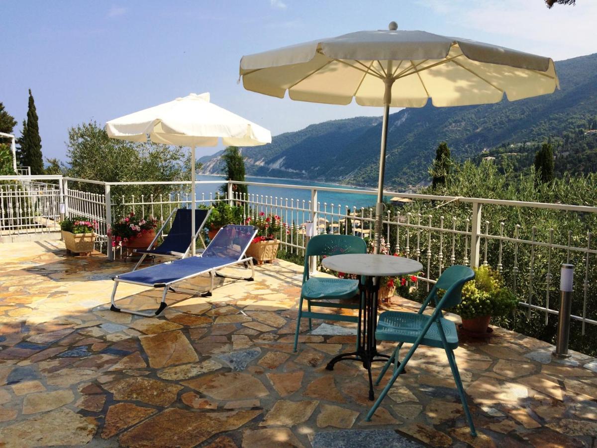 Vila Deep Blue-Apartment Selana Sea View Áyios Nikítas Dış mekan fotoğraf