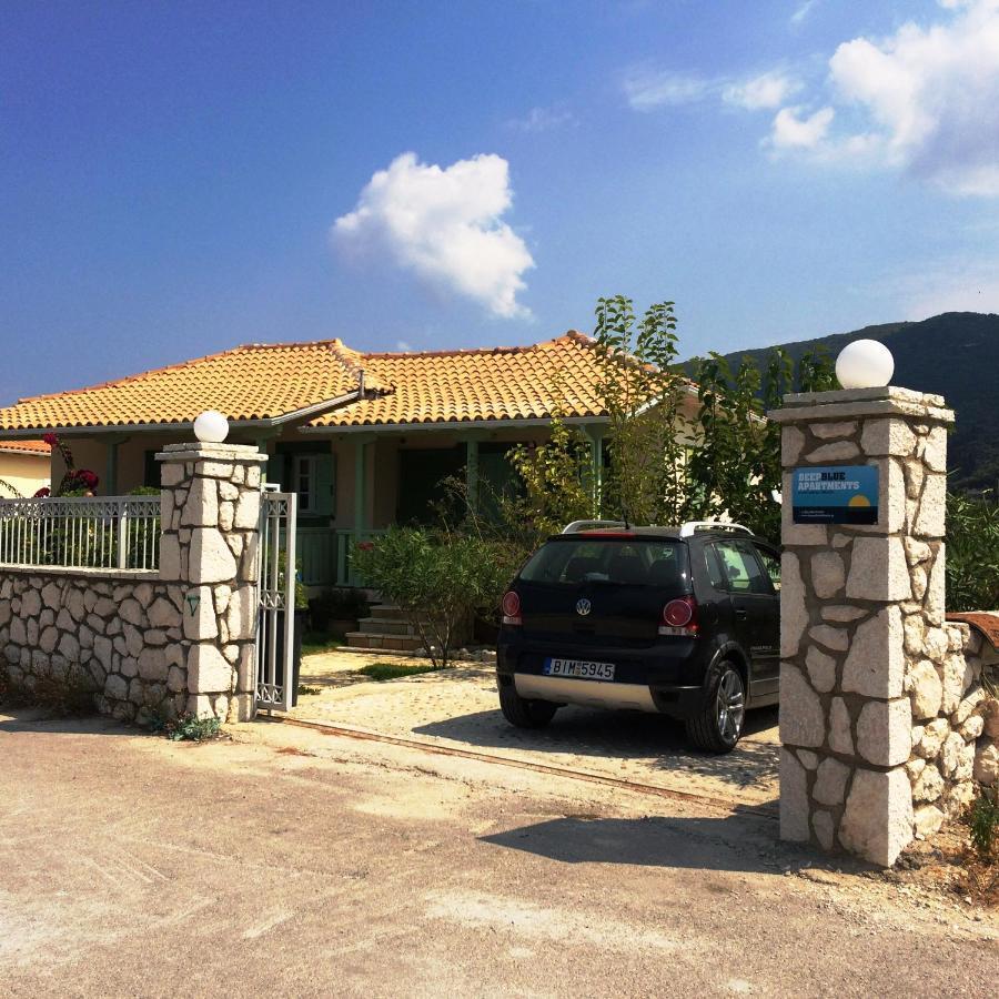 Vila Deep Blue-Apartment Selana Sea View Áyios Nikítas Dış mekan fotoğraf