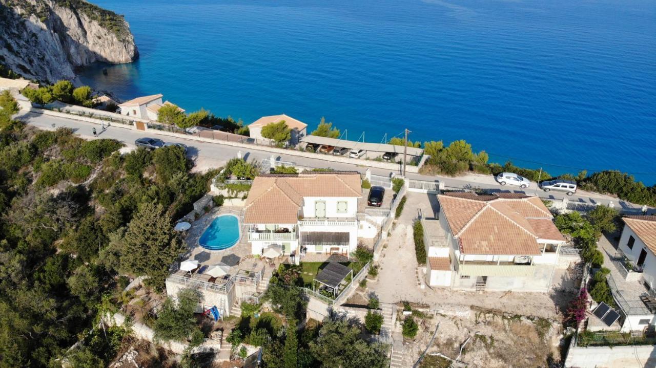 Vila Deep Blue-Apartment Selana Sea View Áyios Nikítas Dış mekan fotoğraf